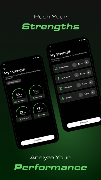 Deposit The Work - Fitness App Screenshot
