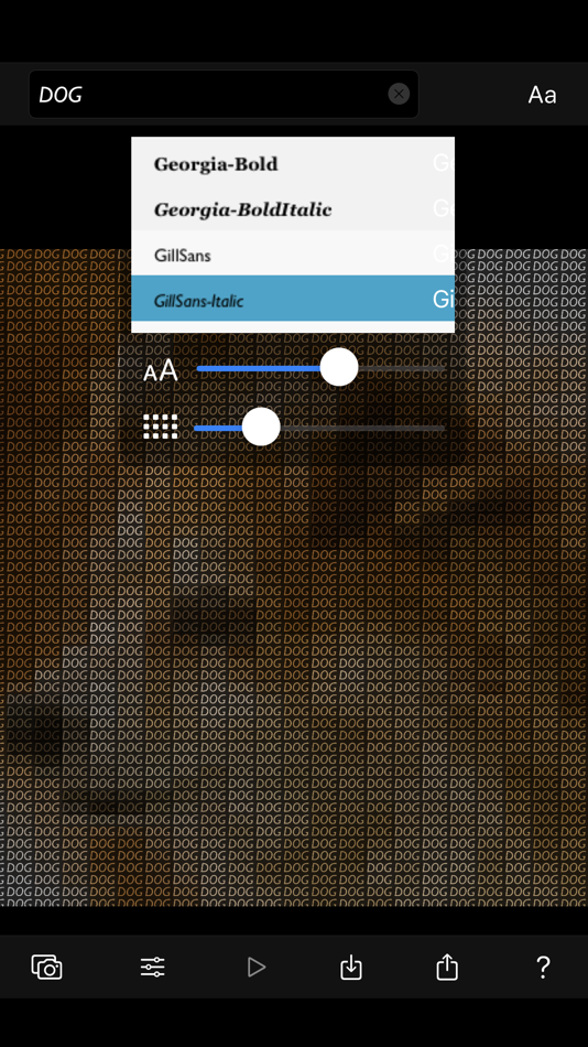 #2. Word Mosaic (iOS) By: Masanori Katsuta