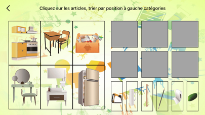 Catégorie Cognition Screenshot