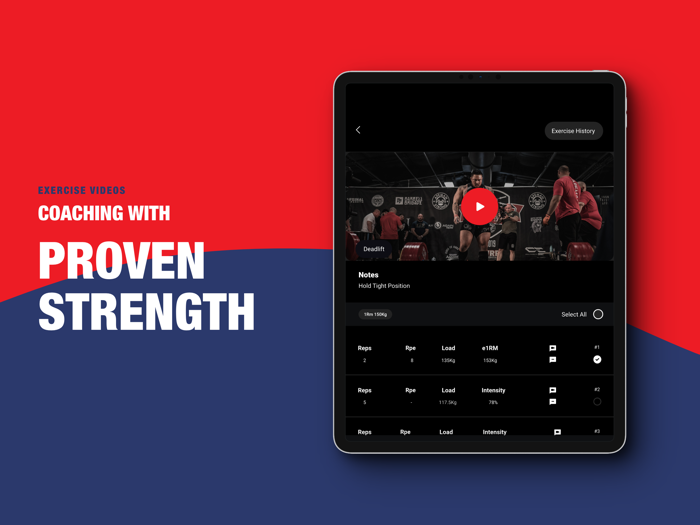 Proven Strength App