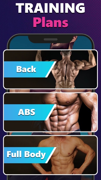 Home Fitness Workout App Screenshot