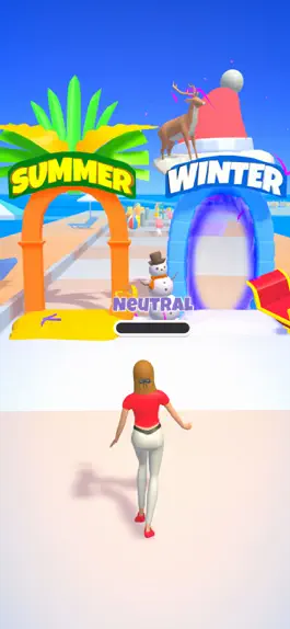 Game screenshot Winter Summer Runner apk