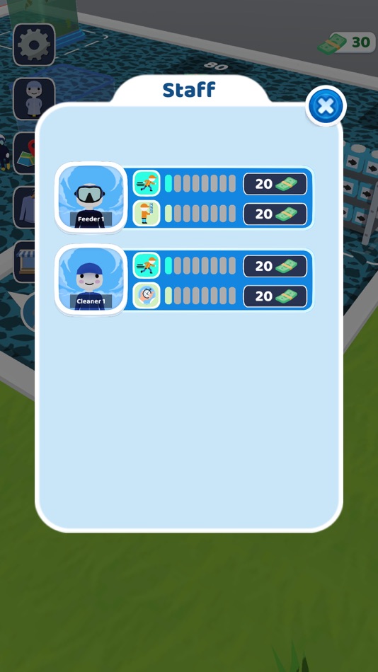 #8. My Idle Aquarium - Sea Zoo (iOS) 由: Akhir Pekan Studio