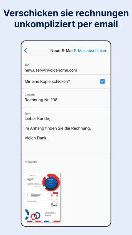 PDF Rechnung und Quittung screenshot 4 of 8