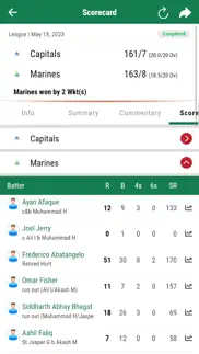 abu dhabi cricket council iphone screenshot 2