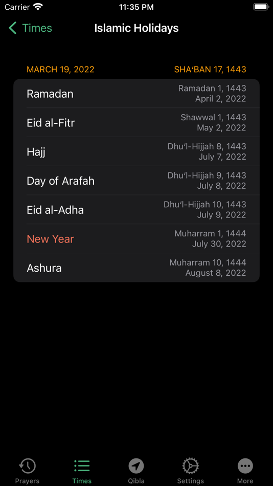 #8. Pray Watch (iOS) 由: IslamiCity