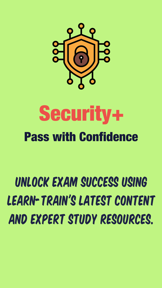 #1. CompTIA Security+ Prep 2024. (iOS) 由: Learn-Train Inc