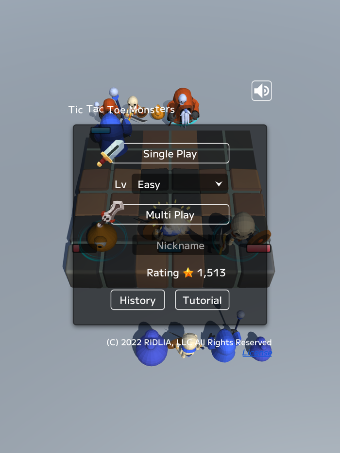 Tic Tac Toe Monsters