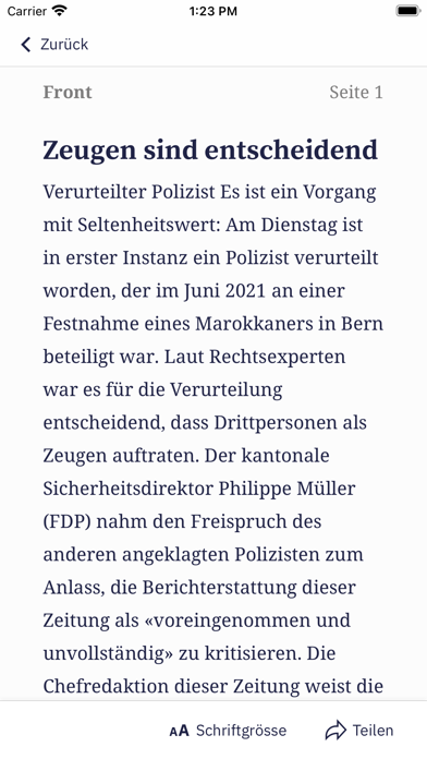 BZ Berner Oberländer E-Paper Screenshot 2 - AppWisp.com BZ Berner Oberländer E-Paper Screenshot 2 - AppWisp.com