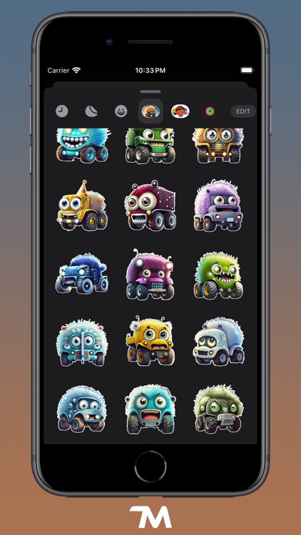 Monster Truck Emojis