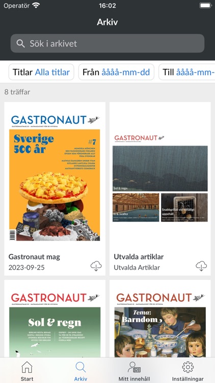 Gastronaut Magasin