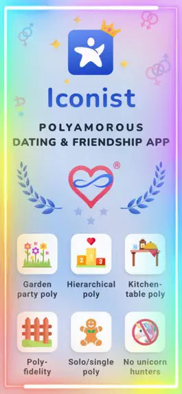 Game screenshot Iconist - Polyamorous Dating mod apk