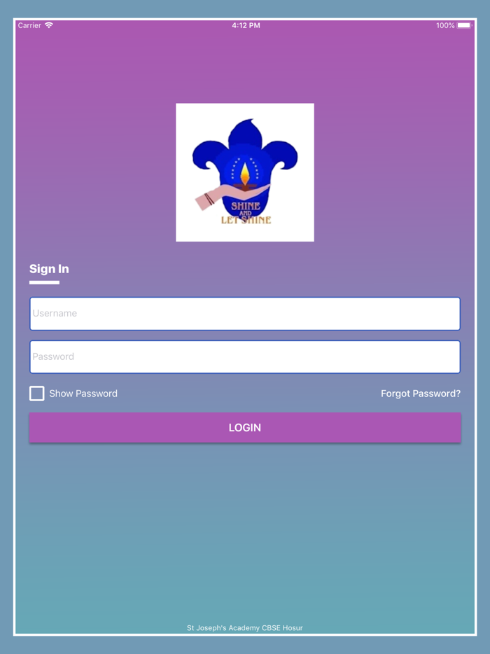 St Josephs Academy CBSE Hosur