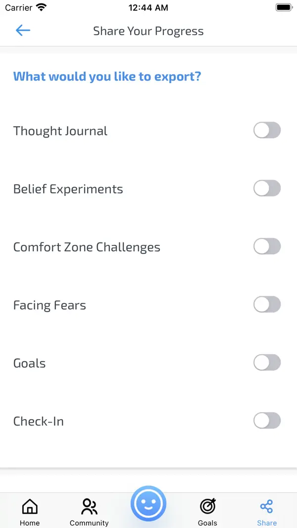 MindShift CBT - Anxiety Relief Screenshot 8