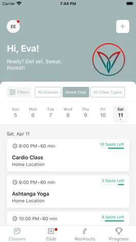 Game screenshot Vitalife EGYM apk