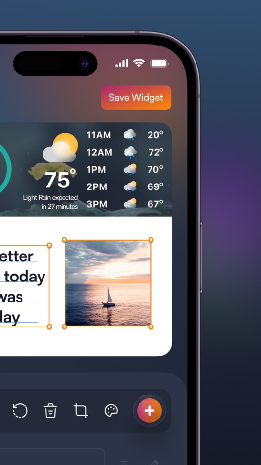 #2. Any Widget... Literally Any. (iOS) Podle: Abstrakt Group Abstrakt, LLC