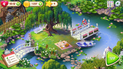 screenshot of Lily’s Garden: Design & Match 6
