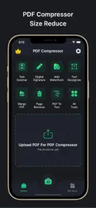 PDF Compressor: Size Reduce screenshot #1 for iPhone