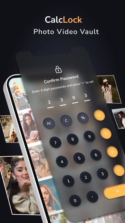 CalcLock - Photo Video Vault screenshot-4