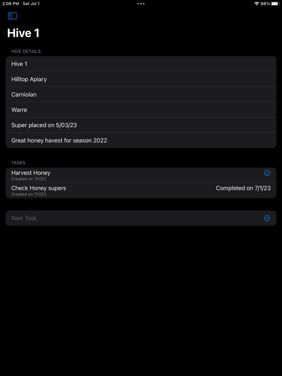 Screenshot #4 pour Apiary Notes