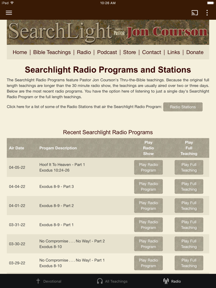 Searchlight with Jon Courson