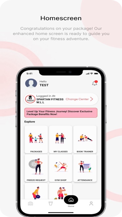 Spartan Fitness Screenshot