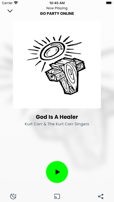 GO PARTY ONLINE iPhone screenshot 2 - Music app