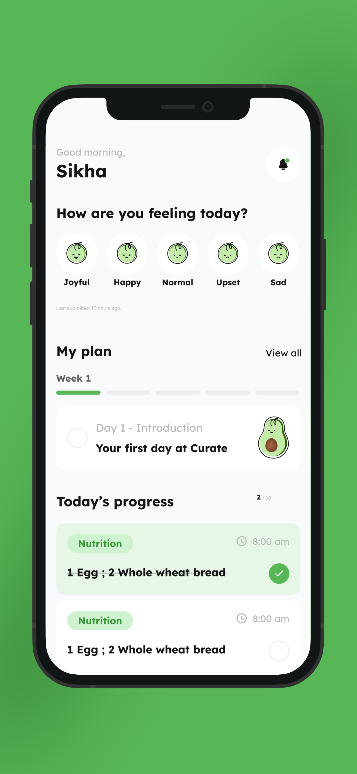 Curate: For Complete Wellbeing