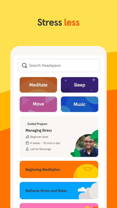 Headspace: Meditation & Sleepスクリーンショット