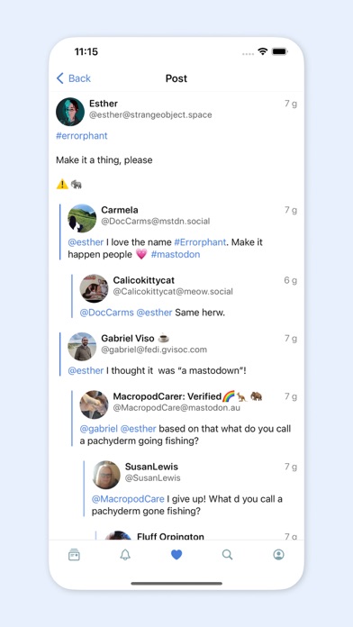 Woolly for Mastodon Screenshot