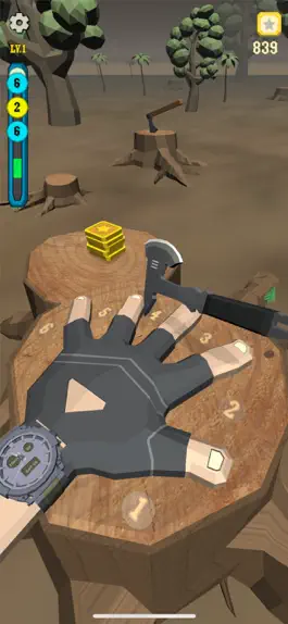 Game screenshot Knife Game - Stab Fingers apk