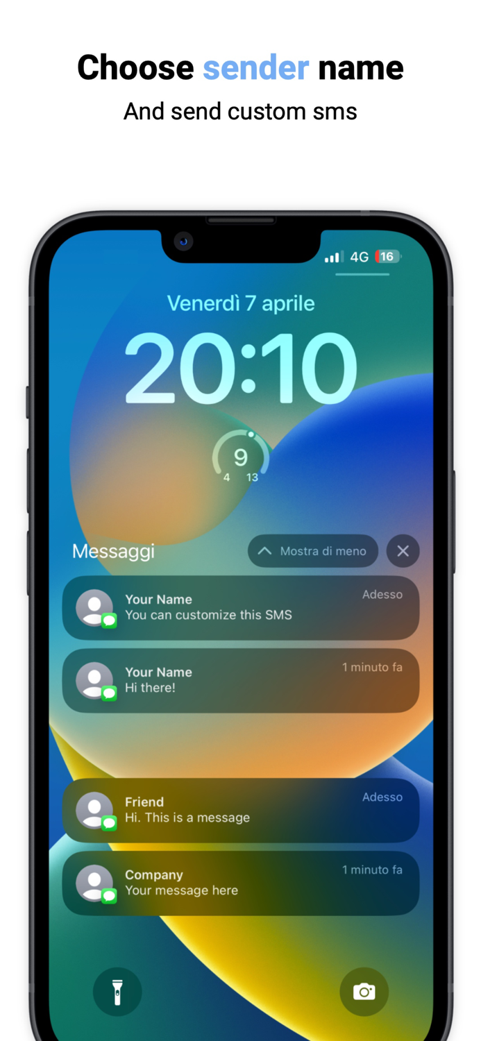 Sms Alias - Choose your name