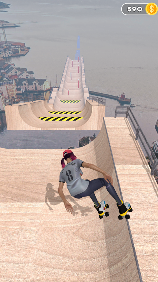 #7. Ragdoll Downhill race (iOS) By: Gurbrinder Singh