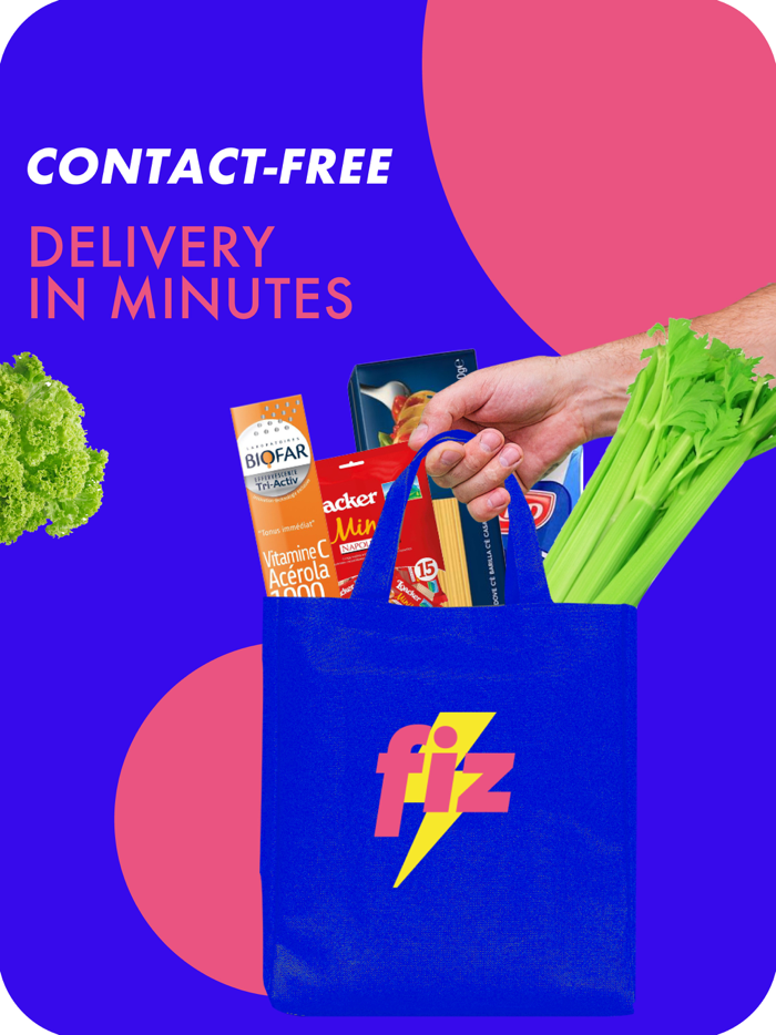 Fiz - Groceries in minutes