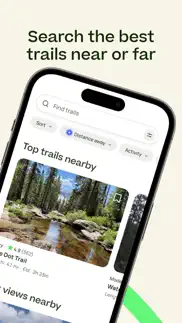 alltrails: hike, bike & run iphone screenshot 2