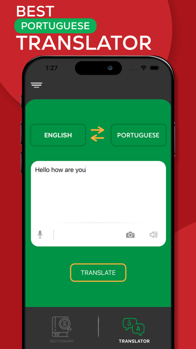Learn Portuguese - Dictionary Screenshot