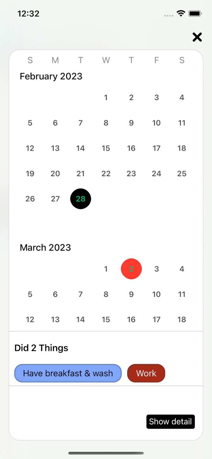 Did - Checking I did