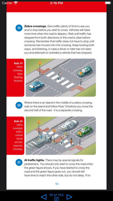 UK Motorcycle Theory Test Lite Screenshot