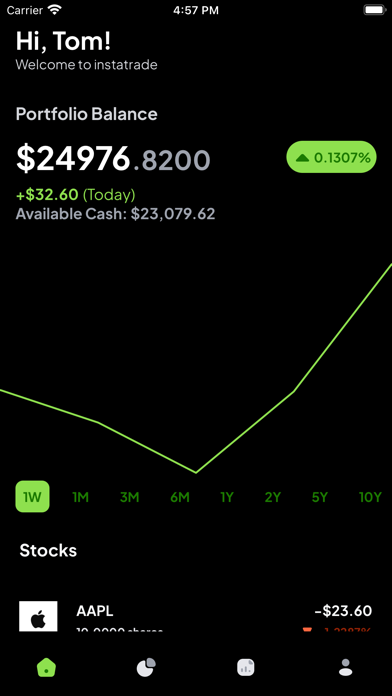 InstaTrade - Stock Market Game Screenshot