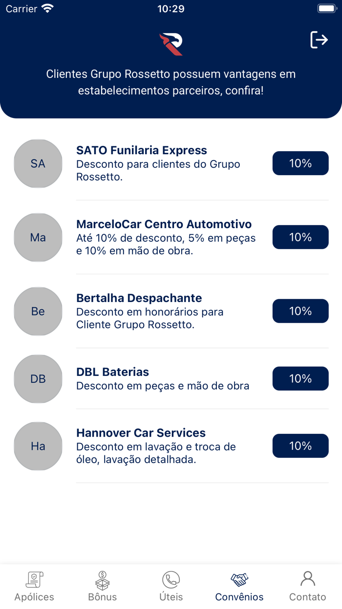 Rossetto Seguro Auto