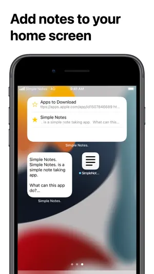 Simple Notes. screenshot 3