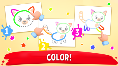 Animal coloring book for color Screenshot