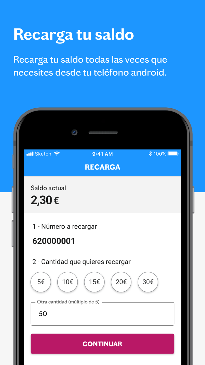 Soy Lebara - Customer area