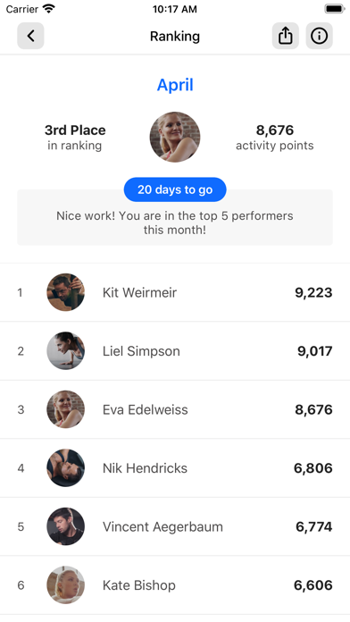 Fitness Factory Health Clubs. Screenshot