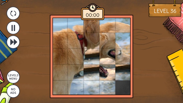 Sliding Puzzle Shuffle