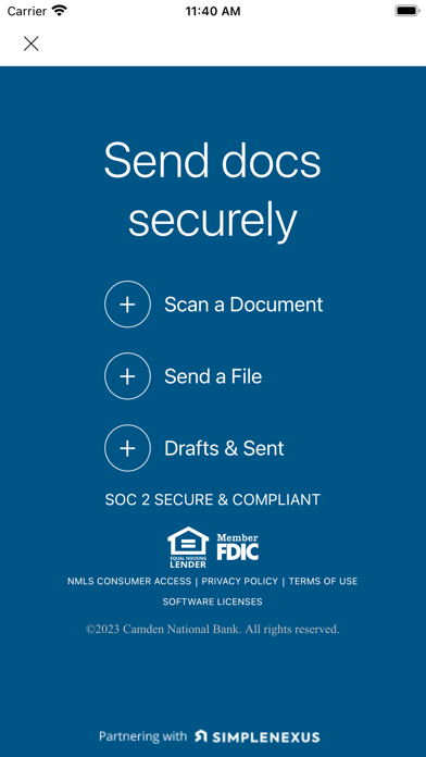 MortgageTouch® Screenshot