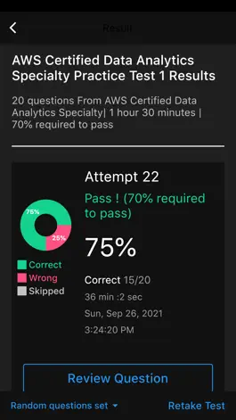 Game screenshot AWS DAS-C01 Certification Exam hack