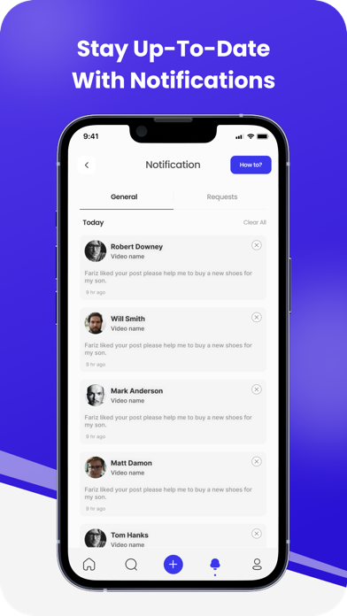 PloomSocial: Fundraising Screenshot