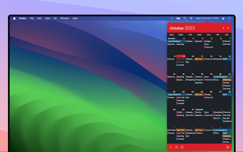 Calendar 366 II Screenshot