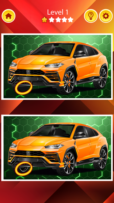 Find the Difference Car Games Screenshot